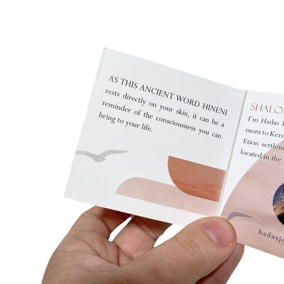 Hadas Jewelry Women's Gold Double-sided Oak Bracelet - Picture 5 of 8